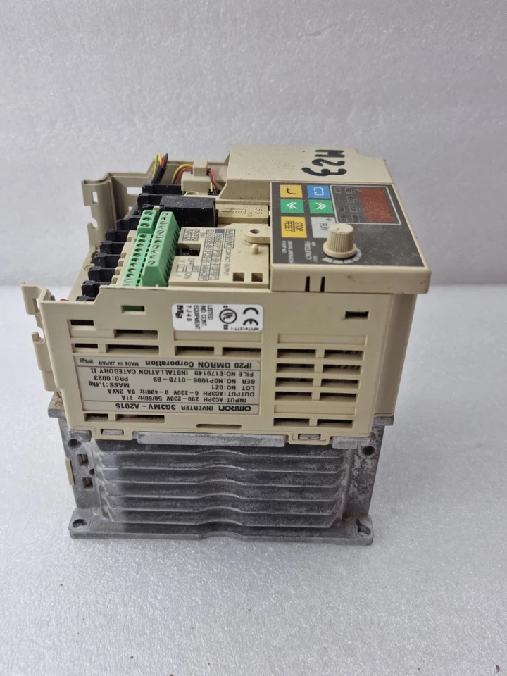 OMRON 3G3MV-A2015 INVERTER 3PH 3kVA 200-230VAC (USED CONDITION)